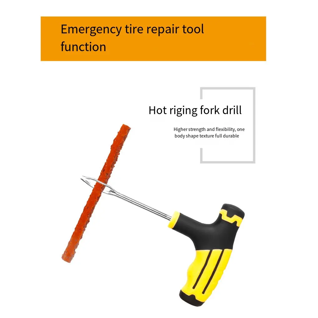 Convenient Motorcycle Tyre Repair Set Quick Fixes Guaranteed Suitable For Various Tire Models