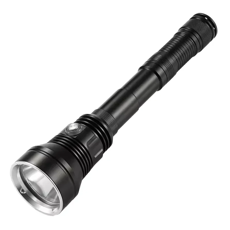 Yellow Light Diving Flashlight 5 Modes Super Bright XHP70.2 Waterproof Underwater Scuba Harpoon Dive Torch