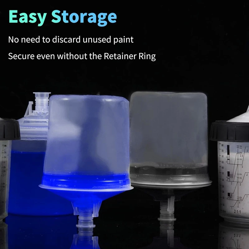 BAAG-Чашка для смешивания краски для автомобильной краски Gunair Spra Guncup с адаптером для чашки, набор 20 унций (600 мл)