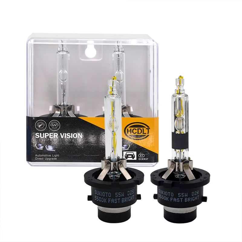 

HCDLT Xenon D2S 55W Fast Bright 5500K D2S D4S Xenon Bulb D2R D4R Auto Car Headlight Lamp D2H Projector Bulb HID 55W D2S D4S Bulb