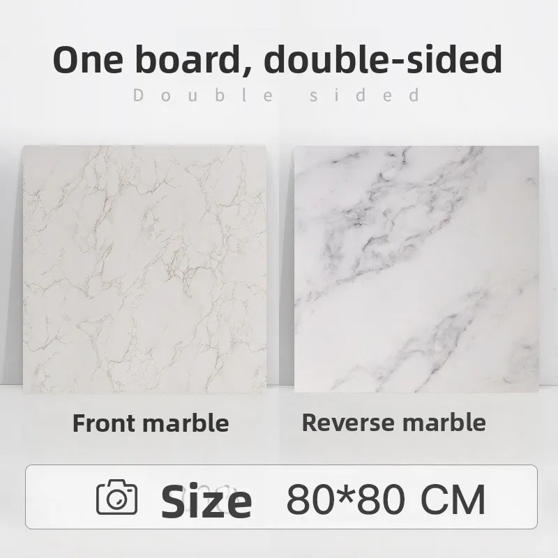 80*80cm Achtergrond Cement Houtnerf Dubbelzijdige Achtergrond Board Achtergrond voor Fotografie Fotostudio Fotografische Props