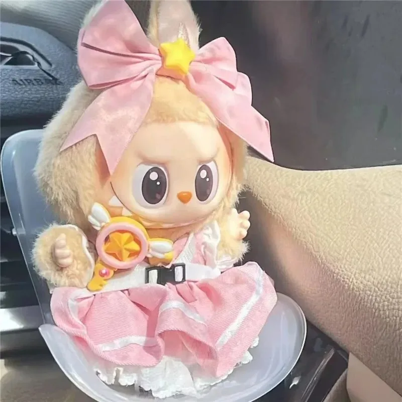 15 17cm For Labubu Doll Wakaii Japan Magic Girl Outfit Clothing Cardcaptor Sakura Style Princess Dress Skirt Clothes Accessories