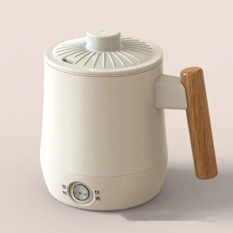 

600ml Travel Electric Hot Cup Mini Porridge Soup Stew Boil Kettle Multifunctional Electric Kettle Portable Noodle Cook Pot 220V