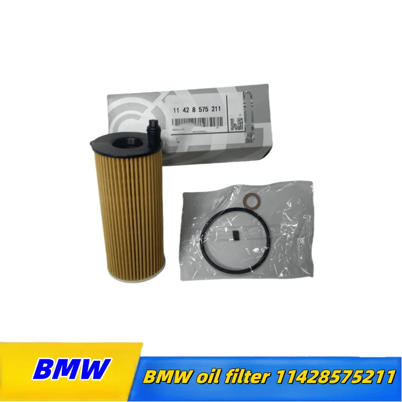 Engine Oil Filter Kit for Bmw Engine X3 X4 X5 X6 11428575211 Model G01 2017 2018 2019 2020 2021 2022- XDrive 20d 20i 25i 28i 29i