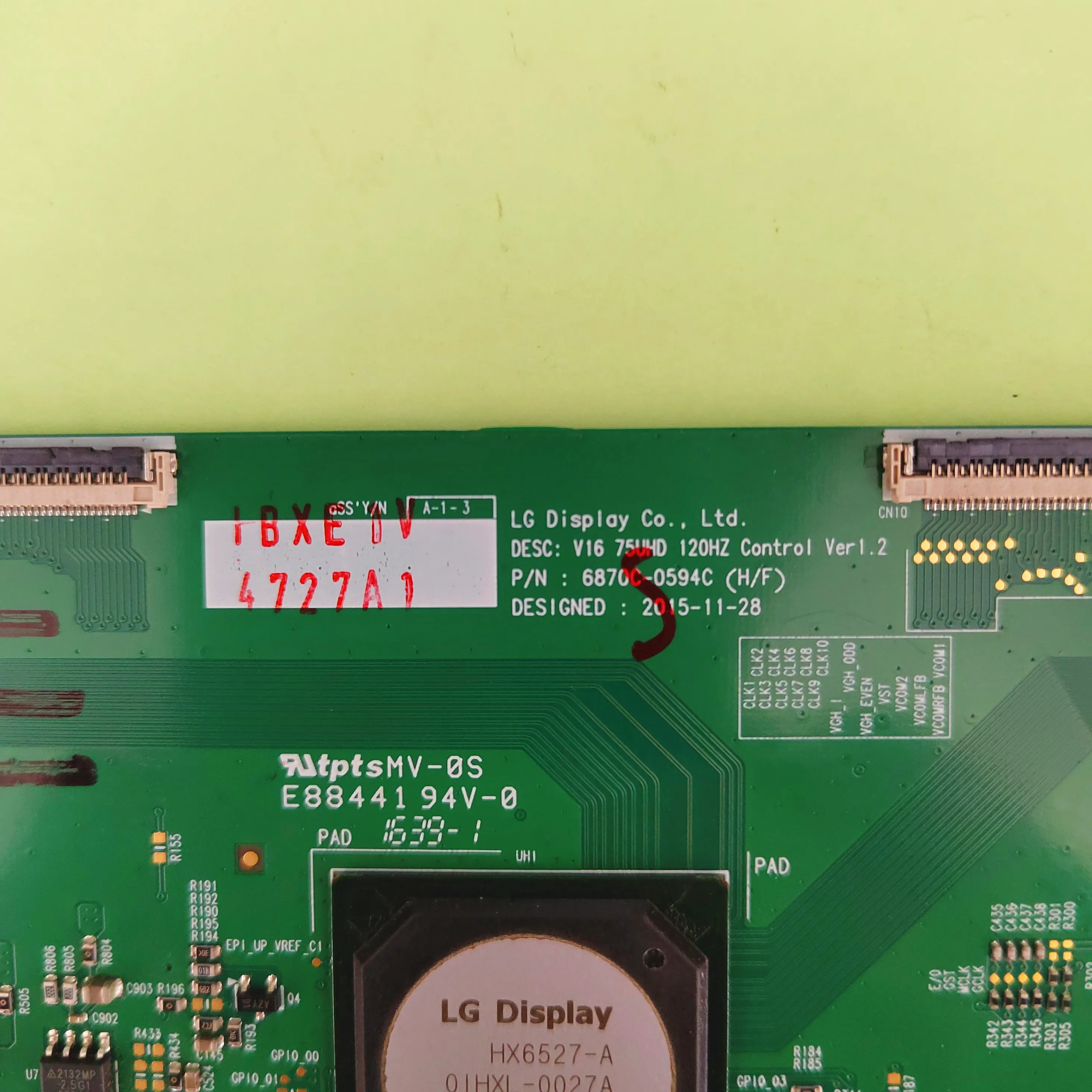 T-con Board 6870C-0594C 6871L-4727A 6871L-4332B for 75'' 75 inch 75UH6550 75UH6550-UB 75UH8500 TV Logic Board