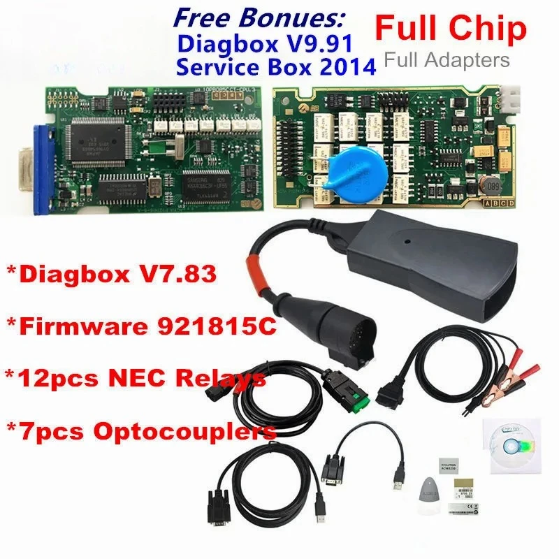 Diagbox V9.91 Full Chips Gold Edge Lexia3 PP2000 PSA XS Evolution V7.83 Lexia для Citroen/Peugeot Super Firmware 921815C Lexia 3