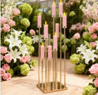 

6pcs)Wedding 8 &10Arm Candle Holder Gold Wedding Table Centerpiece Acrylic Candle Holder Wedding Centerpieces Marriage Decor 542