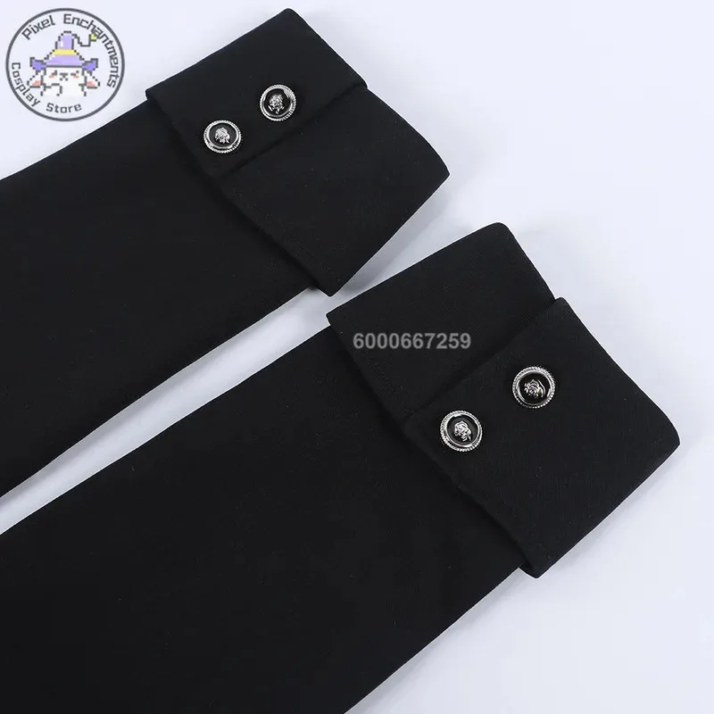 مجموعة تنورة بدلة سوداء أنيقة من CyGame Love and Deepspace زي موحد للنساء لحفلات الهالوين كوميك كون لعب الأدوار Su