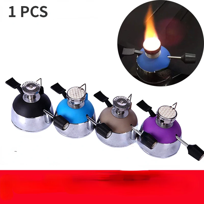 1PC Mini Tabletop Butane Gas Burner With Ceramic Flame Head Manual Siphon Coffee Maker Pot Tabletop Siphon Syphon Coffee Maker