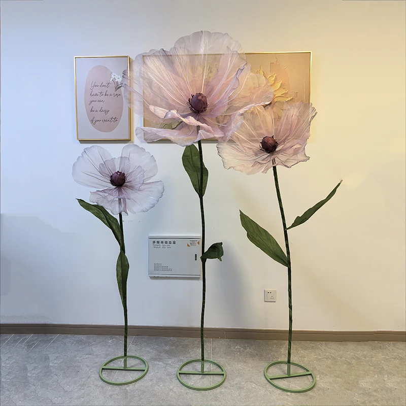 

180cm Wedding Decor Props Large Artificial Flowers Road Lead Flower Window Display Wedding Party Garden Decoration Home Decor