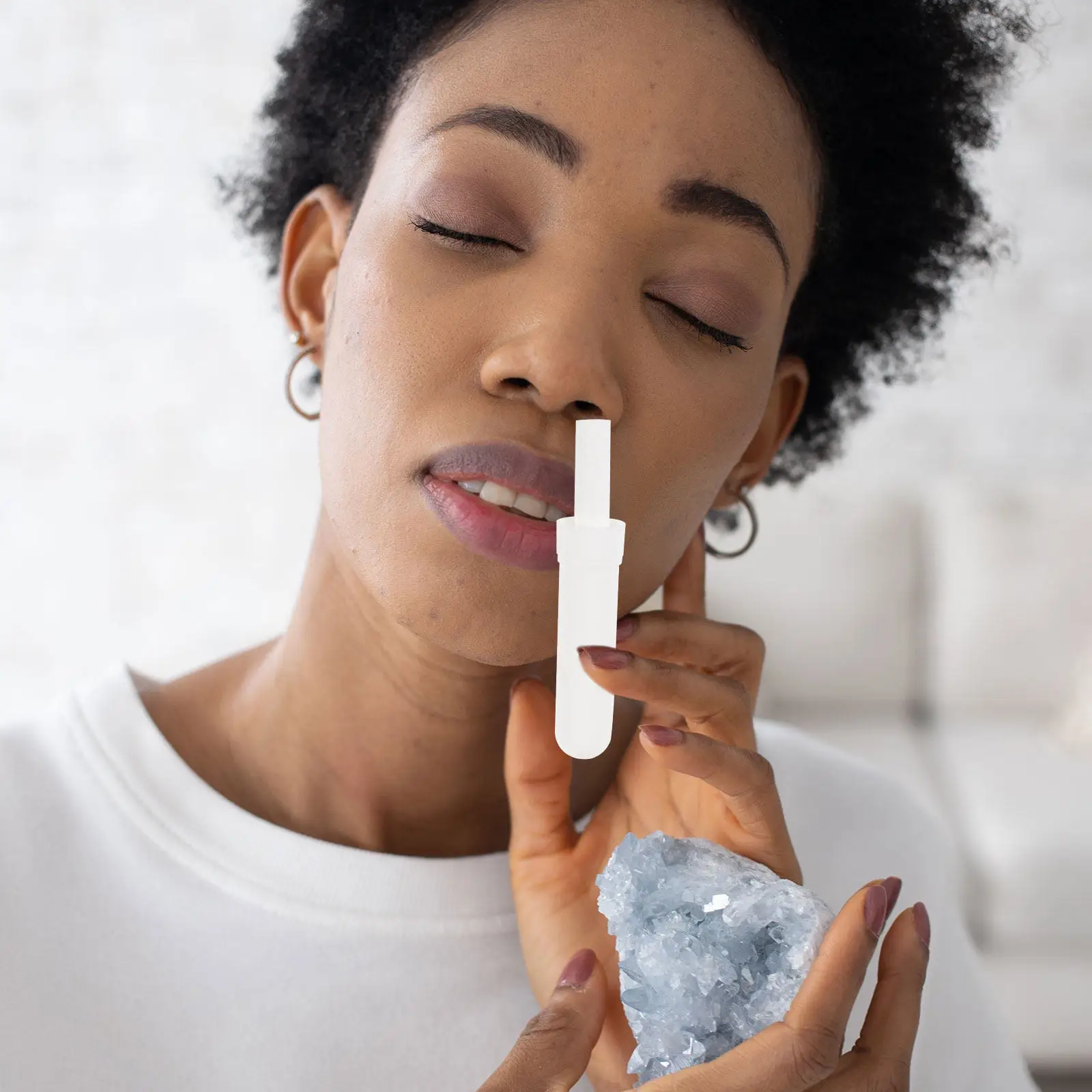 

12Pcs Aromatherapy Nasal Inhaler Stick Empty Essential Oil Tubes Portable Nasal Inhalers for Anytime Anywhere Fragrance Relief