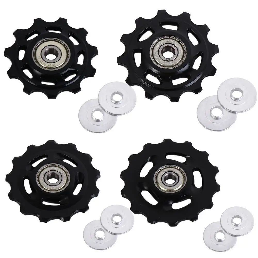 Rear Derailleur 11T 12T 13T 14T Bicycle Pulley Wheel Bicycle Guide Wheel Derailleur Repair Kit Derailleur Pulley Roller - Image 2