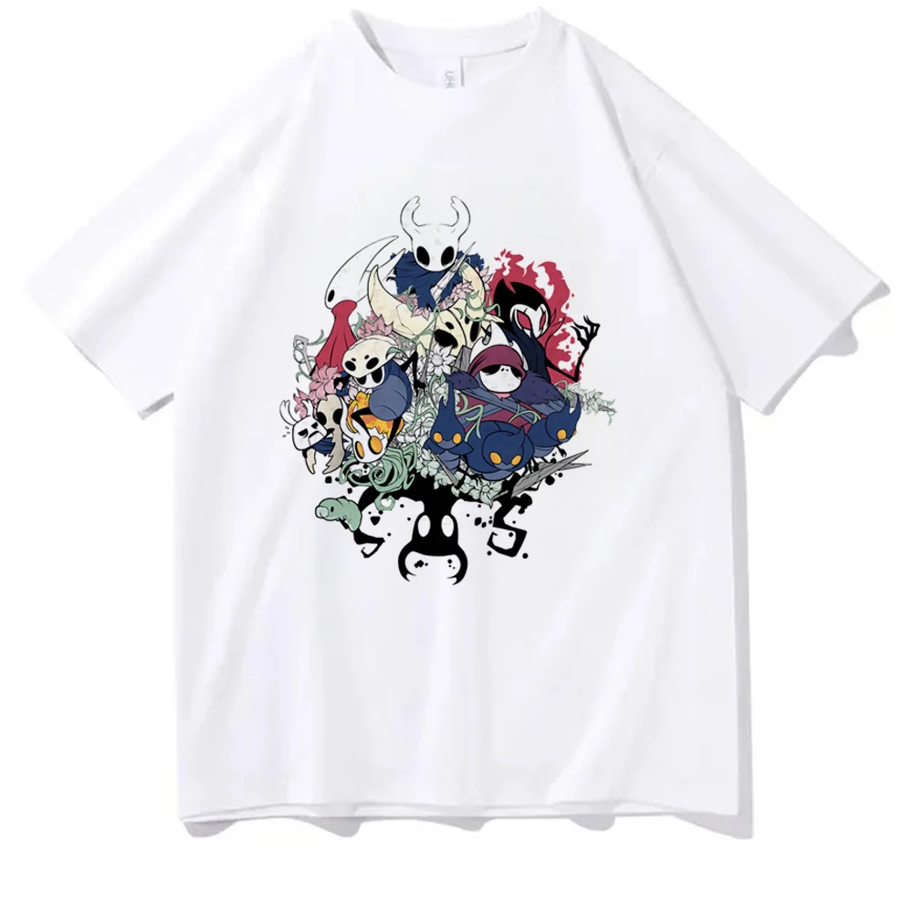 Hollow Knight t shirt shoujo baddie cheap Retro vintage funny t shirt gyaru korean fashion Retro party 80s