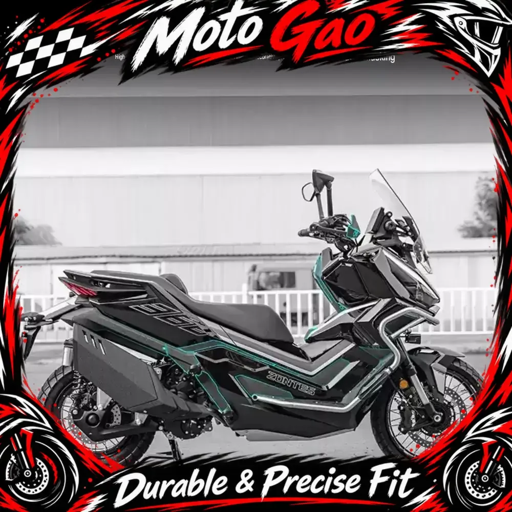 【Precise Fit】FOR 2024 ZONTES 368G Armored Body Wrap, Anti-scratch and Anti-wear Protective Film, Sticker, Fuel Tank Sticker