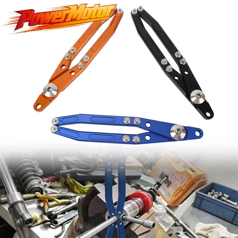 Universal Motorcycle Adjustable Pin Spanner Wrench Fork Cap Removal Tool 3mm 4mm 5mm Pin For KTM Yamaha Honda Kawasaki