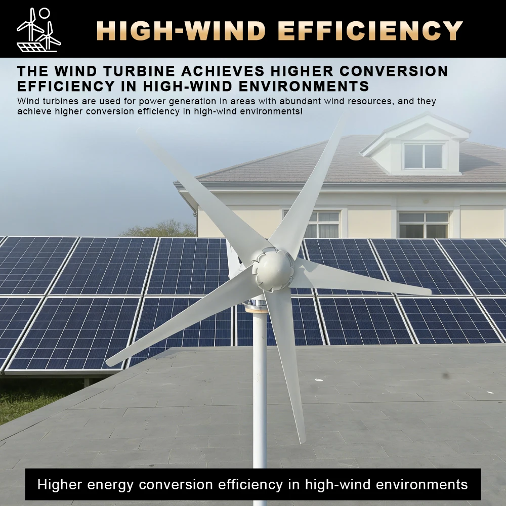 Poland Delivers 8000W Horizontal Household 220V New Energy Wind Turbine Generator