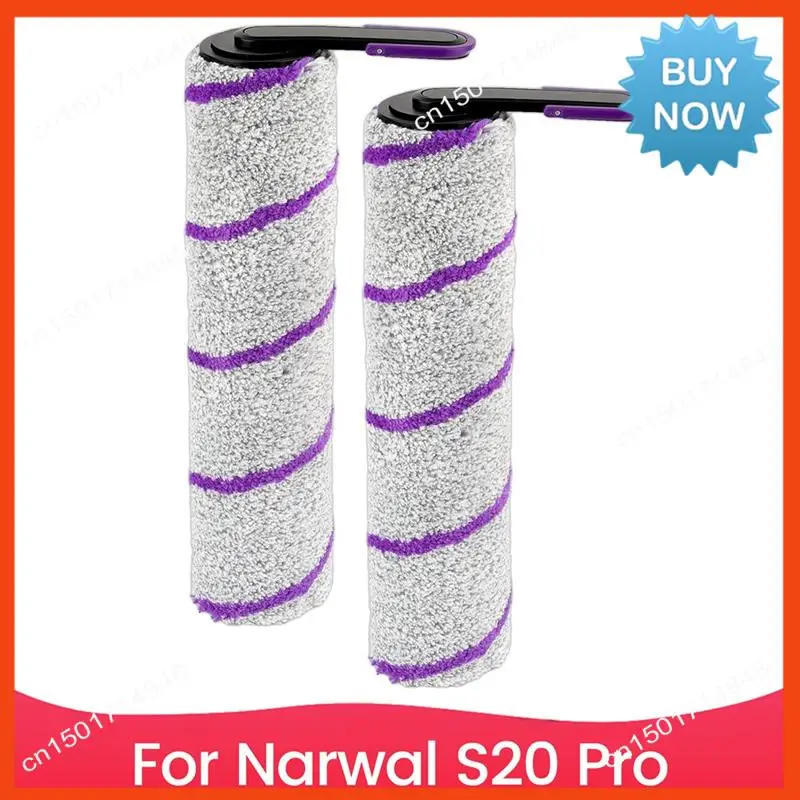 BISM Sikat Utama untuk Narwal S20 Pro Kit Aksesori Sikat Rol Suku Cadang Penyedot Debu Kering Basah