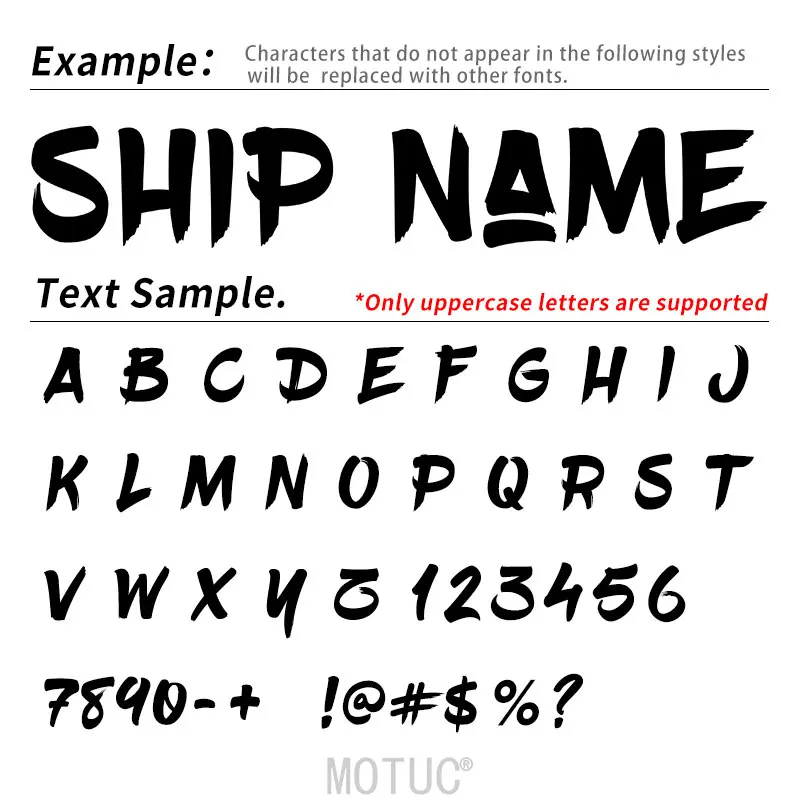 1PC Custom Boat Sticker Waterproof Vinyl Decal Personalized DIY Design For Yacht Fishing Boat Kayak Speedboat Marine Accessories