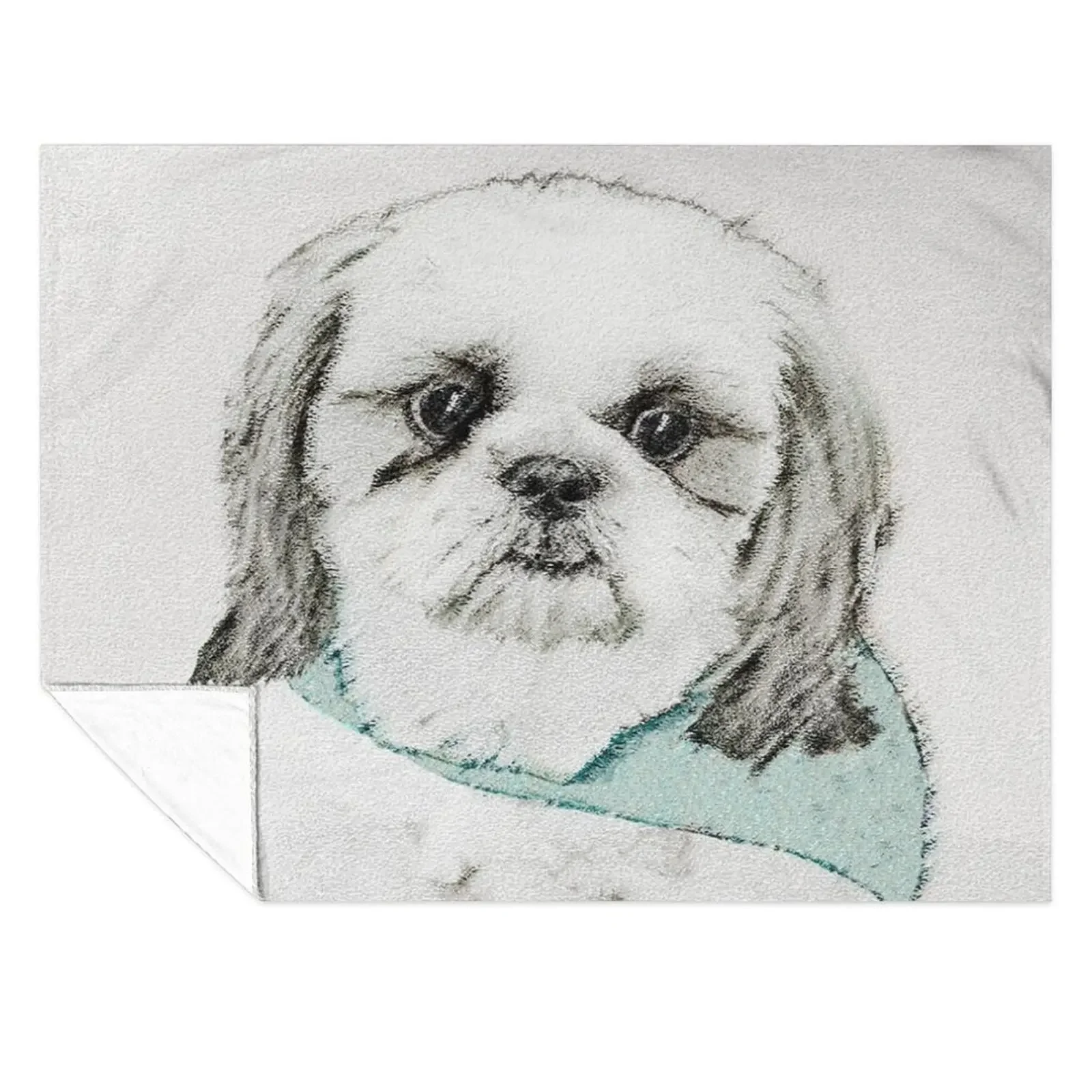 

Shih Tzu Throw Blanket Personalized Gift Decoratives halloween Softest Blankets