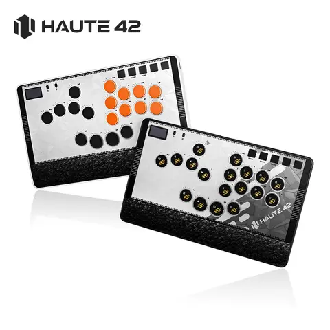 Haute42 Magnetic C-AT Leverless Fightstick Hitbox Controller For PC/PS4/PS5 Stickless Arcade Stick Leverless Controller Hitbox