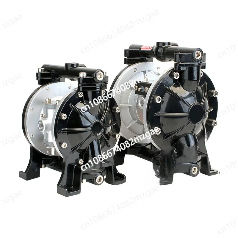 A10/15 Mini Air Operated Paint Pump, Aluminum Alloy Diaphragm Pump for Professional Painting and Coating Applications