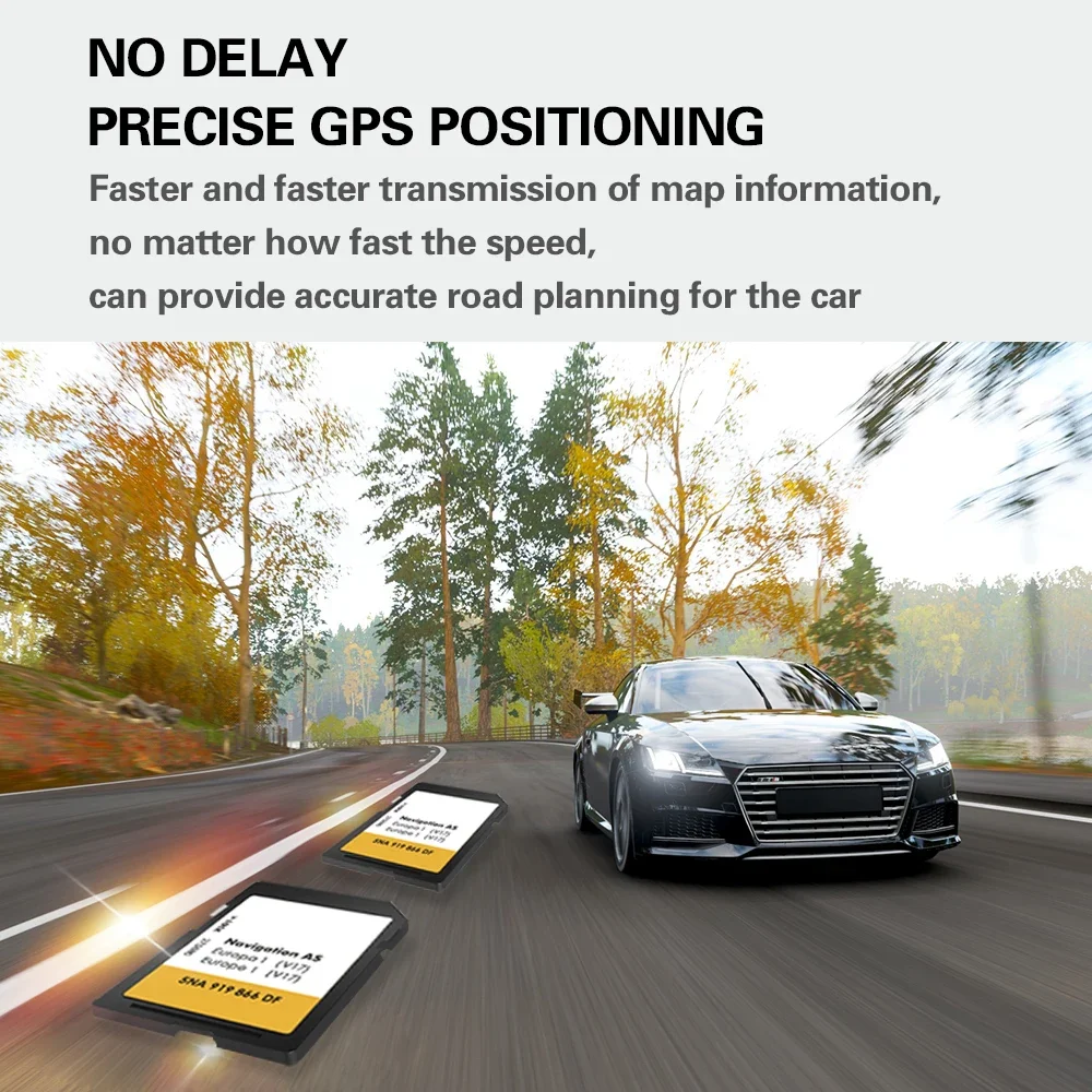 for VW CC GTI EOS Passat Beetle Golf Jetta Navigation RNS 315 V10 Sat Navi SD Card Upgrade 3AA919866B North America map 2018