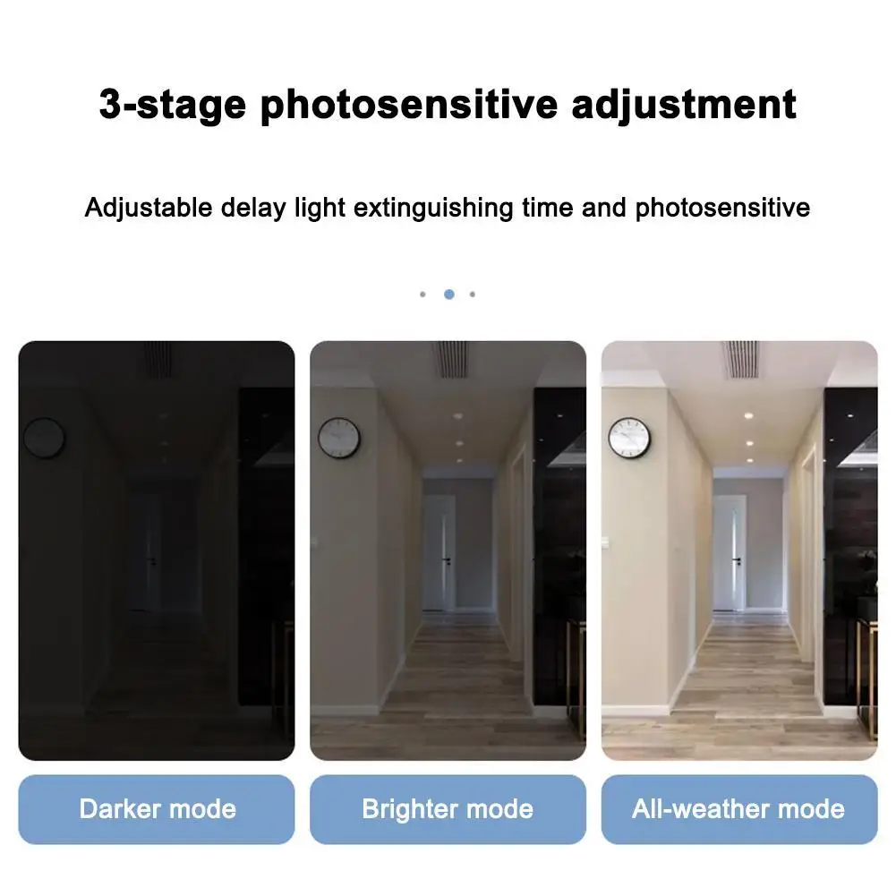 Adattatore E27 per presa di luce con sensore di movimento PIR, portalampada intelligente con accensione automatica per corridoio di garage nel seminterrato delle scale del portico