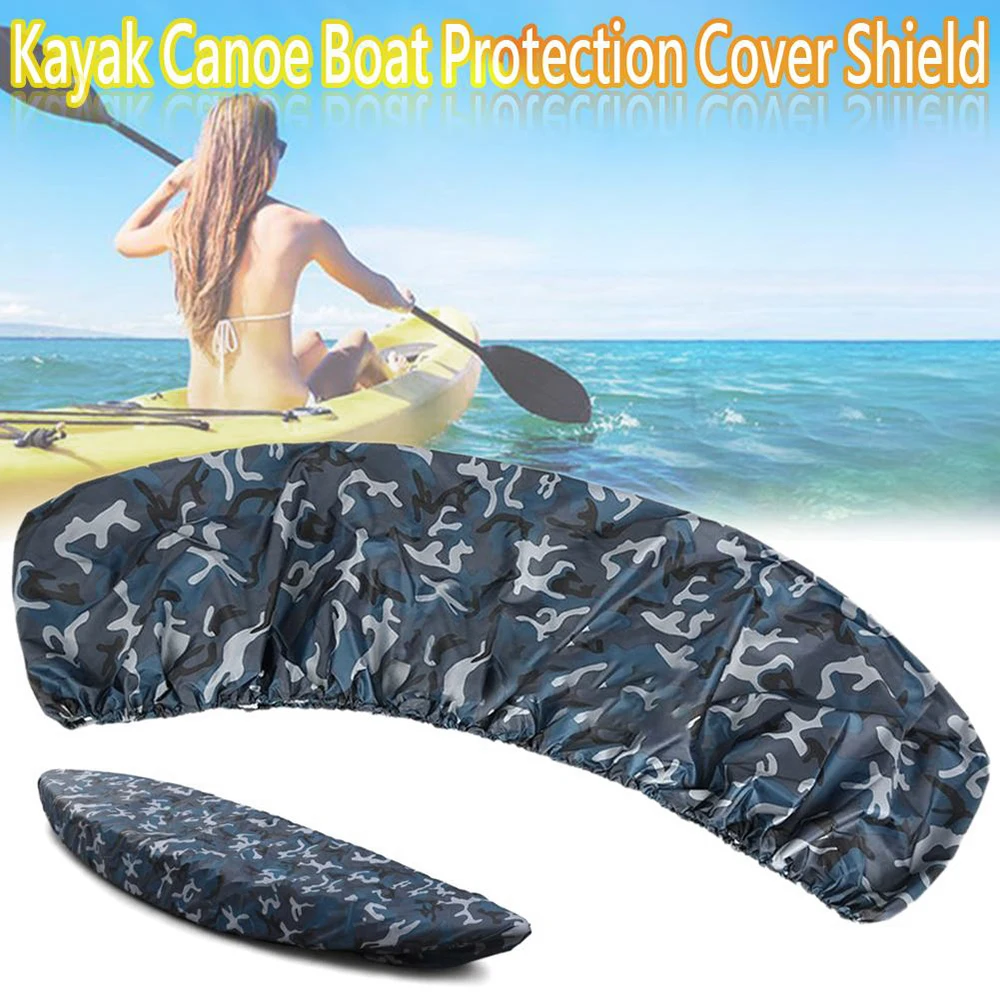 Kayak Storag Cover UV Protection Canoe Cover Oxford Kayak Accessories Dust Waterproof Sunblock Shield Outdoor Fishing Boat Cover