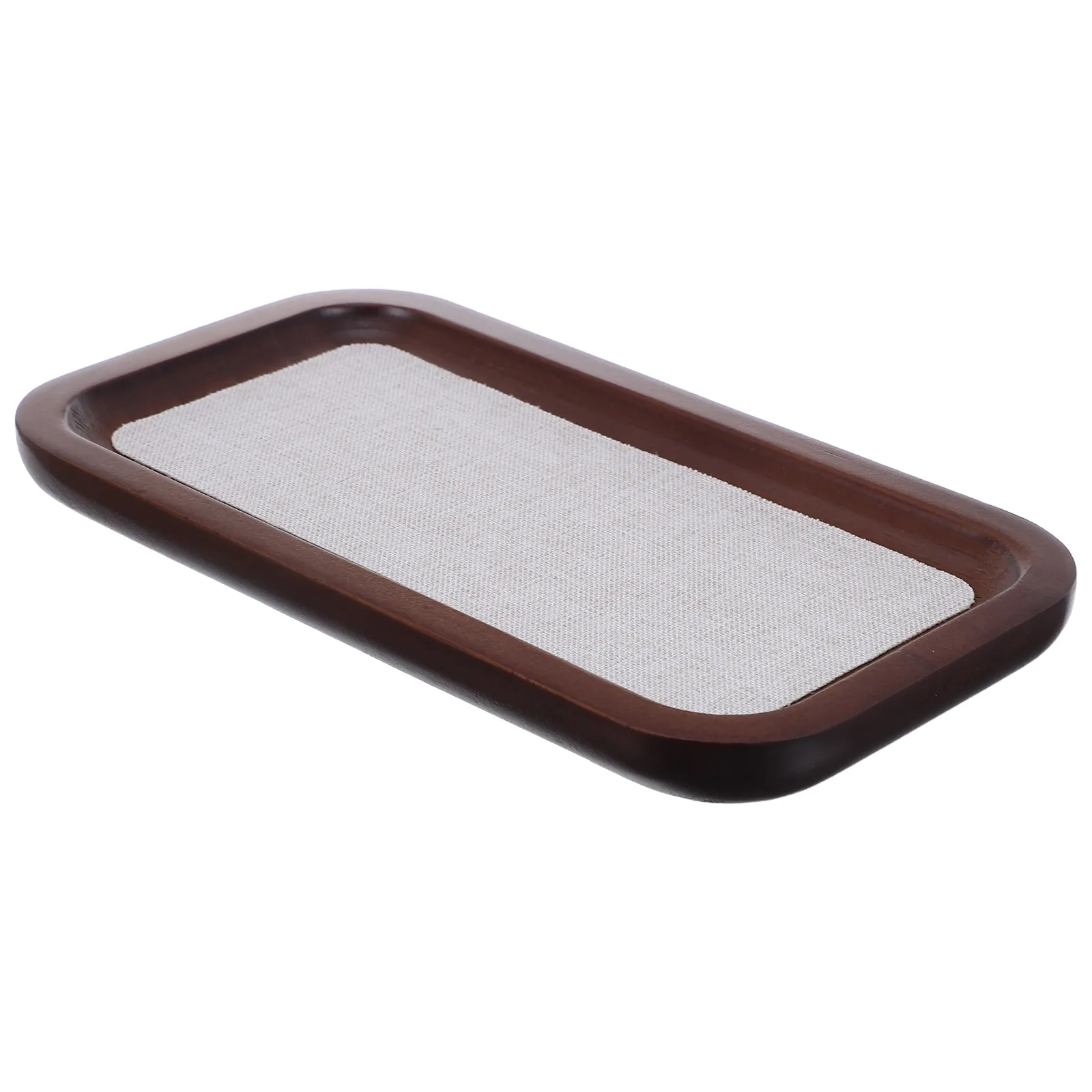 

Wooden Jewelry Display Tray For Rings Necklaces Bracelets Organizer Storage Plate Durable Natural Wood Trinket Dish For Boutique