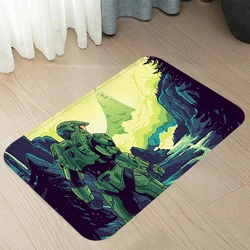 Bedside Carpet Entrance Doormat Living Room Rugs Foot Carpets Bathroom Rug Floor Mats H-Halo Non-slip Hallway Mat Home Decor