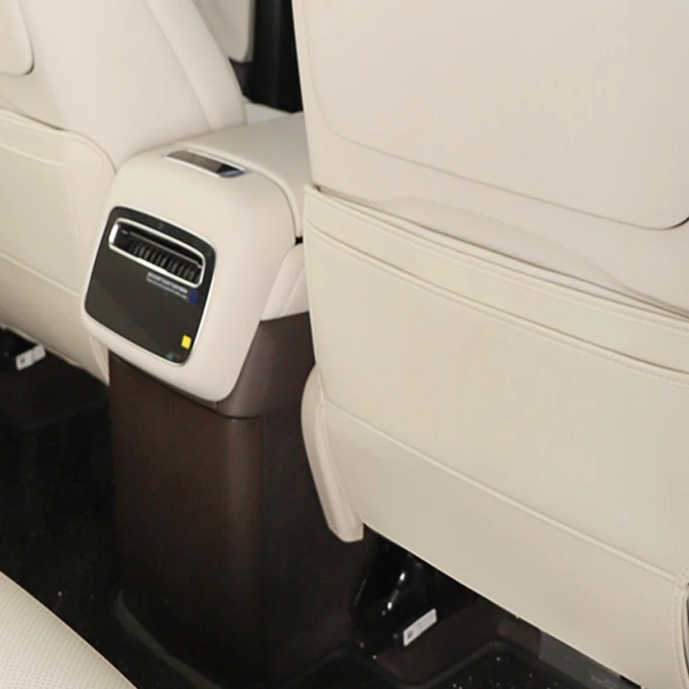 

2 Pcs For Denza N9 Seat Back Anti Kick Pad Interior Modification Accessories Leather Storage Bag Anti Kick And Wear-resistant