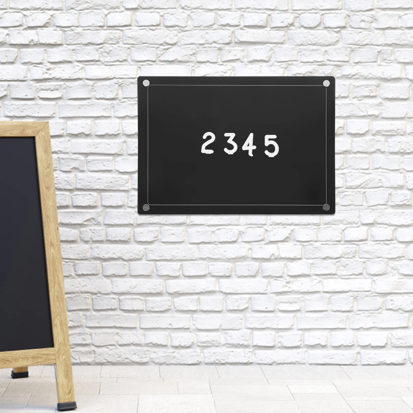 

1Set Letter Board Letters Plastic Accessories Large Capacity Simple Color Replaceable for Felt Message Board DIY Display