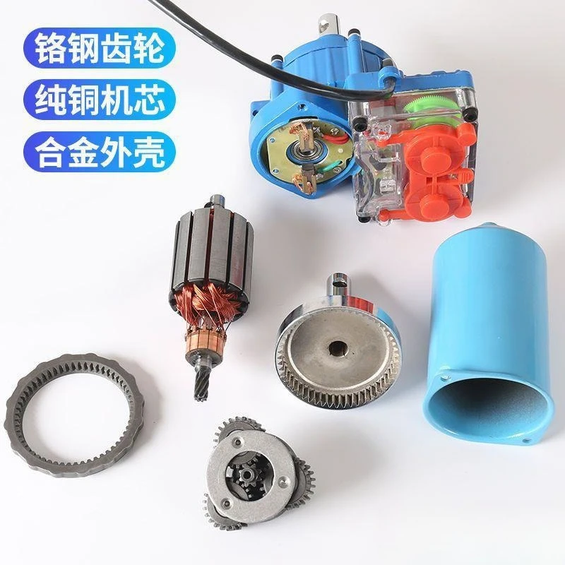Rolling Film Greenhouse Hoist Farm 24V Ventilation Automatic Accessories 220V Power Supply Roller Shutter Electric
