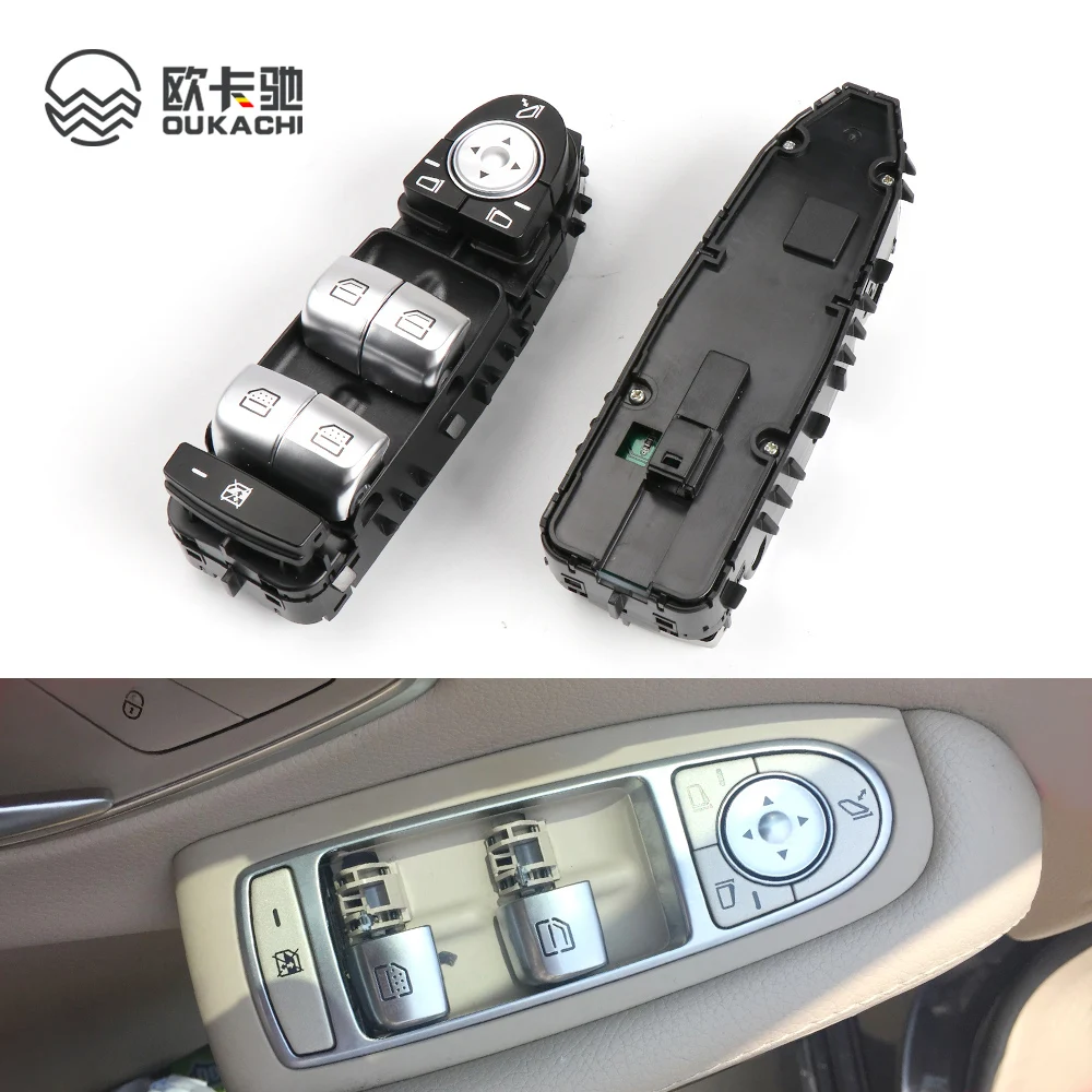 Front Rear L/R Power Window Control Switch Regulator Button For Mercedes-Benz W222 S550e S600 S63 2229051505 Car Auto accessorie view 3