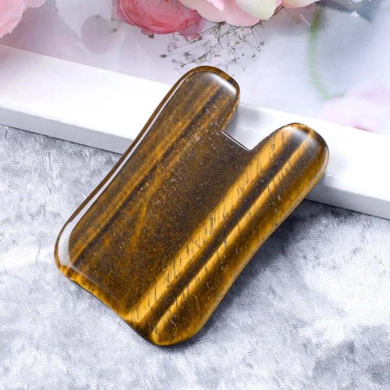 طبق غوا شا من اليشم الطبيعي، لوح غوا شا كوارتز وردي، أداة تدليك الوجه، أداة غوا شا كوارتز على شكل قلب