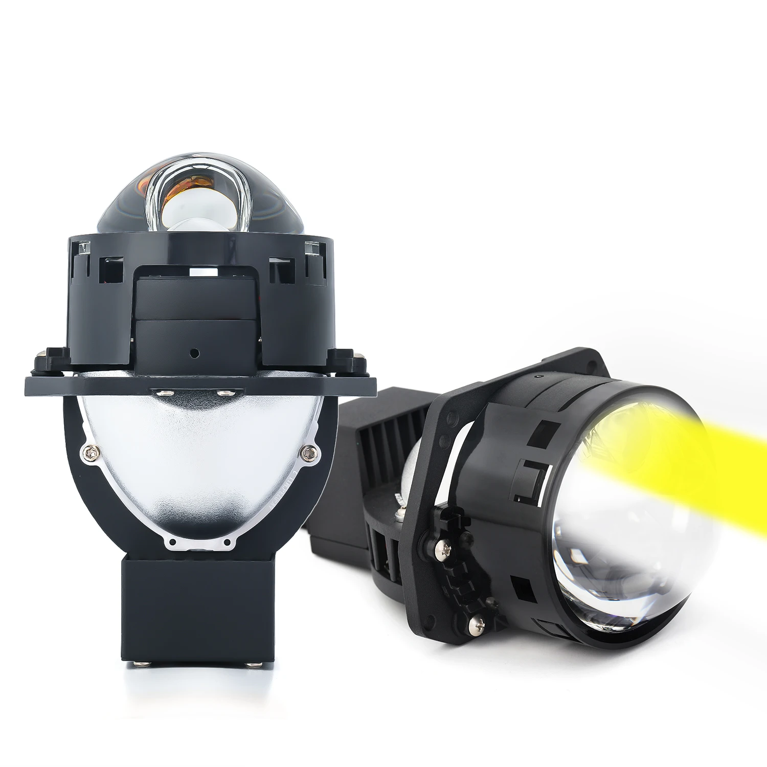 Gpne Bi Led Lar 3.0 Inch H4 H7 9005 9006 Car Bulbs Led Light Error Free H4 Car Retrofit Bi Led Projector Lens with Lar