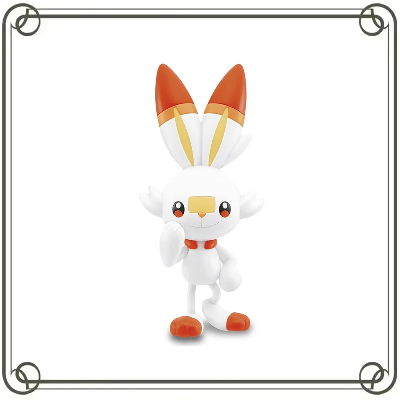 

Scorbunny Pokémon BANDAI Trend Doll Collection Collection Ornament Action Figure Model Toys