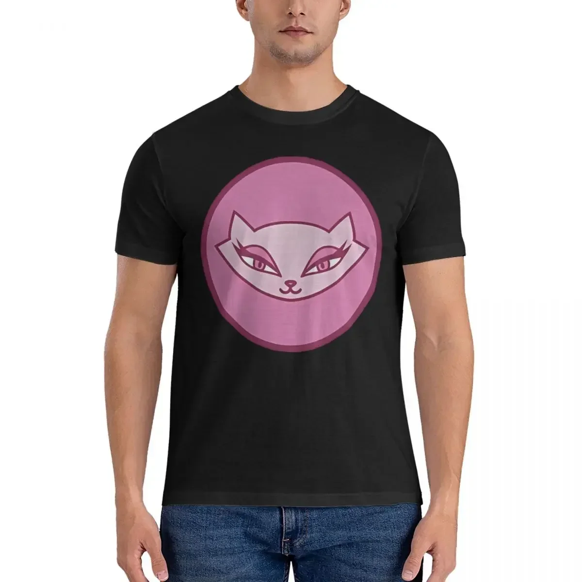 T-shirt manches courtes col rond homme, drôle, en coton, Kool Kat, bratz, cadeau d'urgence