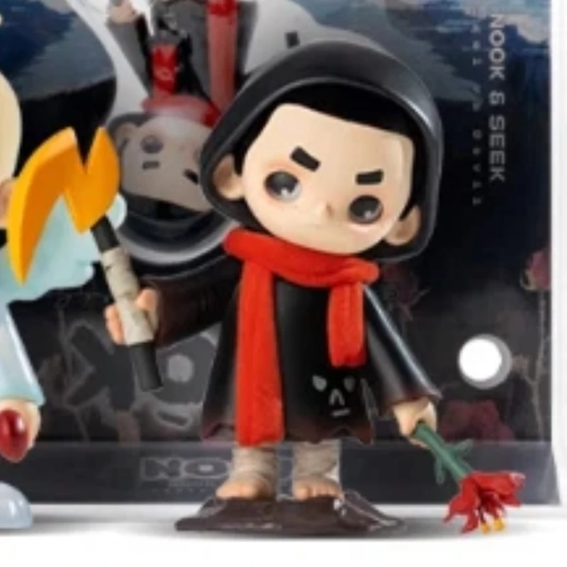 Nuovo Nook Seek 100% edizione limitata Angelo Vs Devil Blind Box Regalo di Halloween Action Figures Bella bambola Anime Periferica