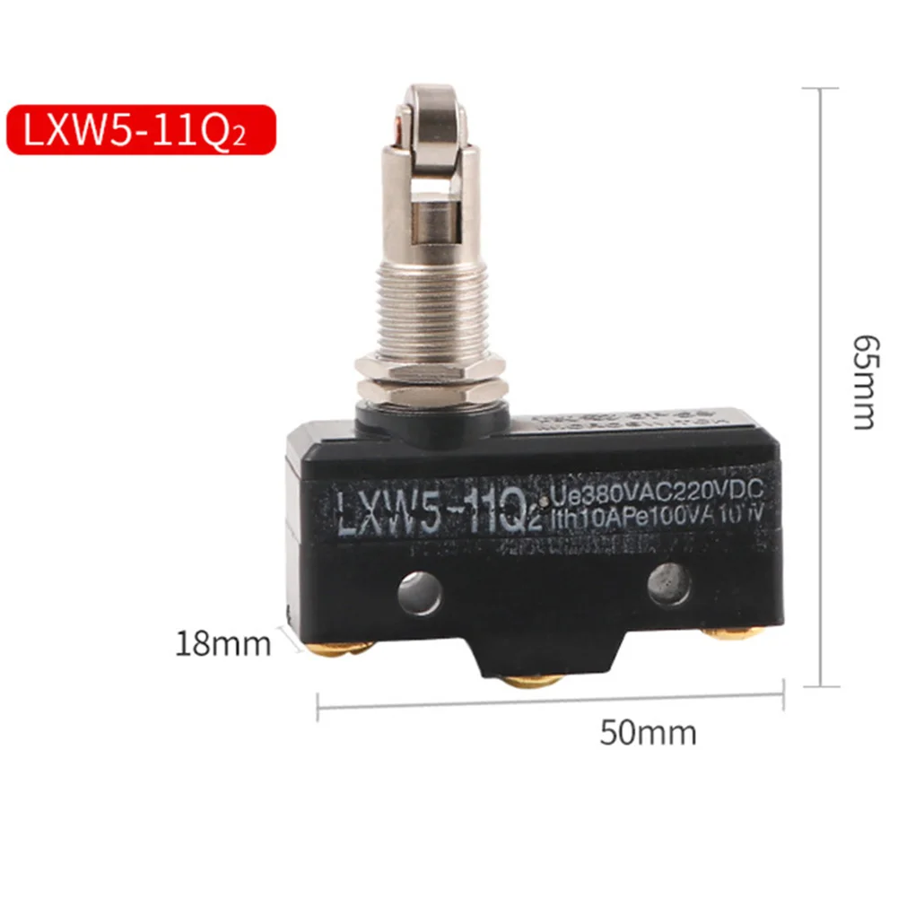 Reliable LXW511M Push Plunger Actuated Limit Switch AC 380V DC 220V Suitable for Industrial Control Applications