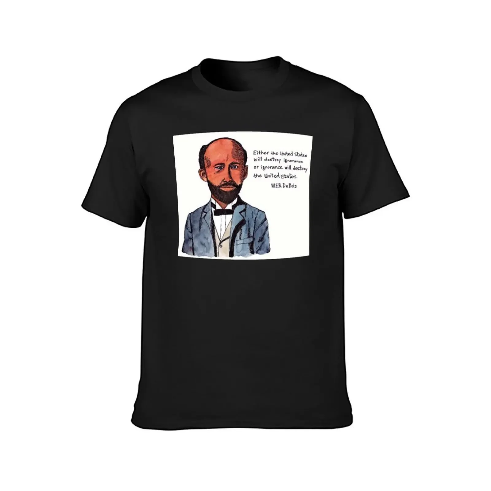 W.E.B. DuBois - Civil Rights Pioneer T-Shirt anime clothes valentines boutique clothes Clothing blue archive men t shirt