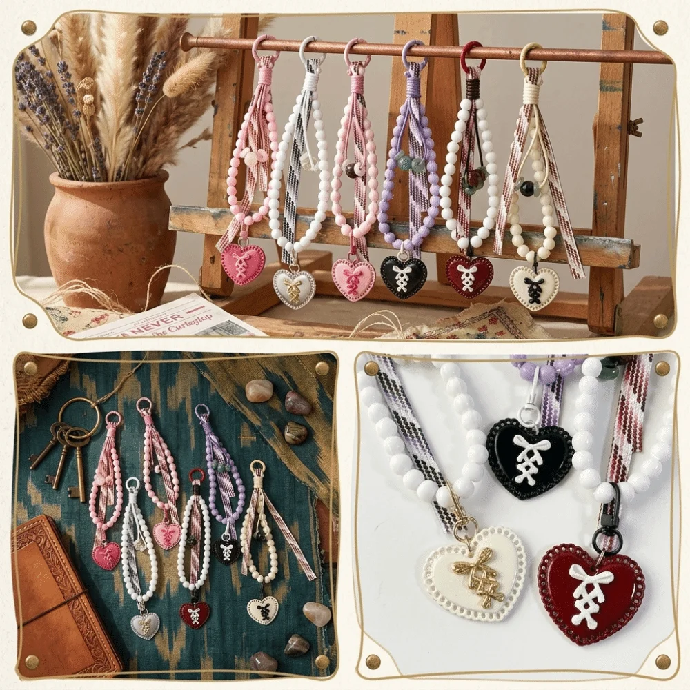 Soft Woven Texture Phone Lanyard Lightweight Hand Braided Hand Woven Lanyard Not Easy To Fray Durable Bag Pendant Handbag