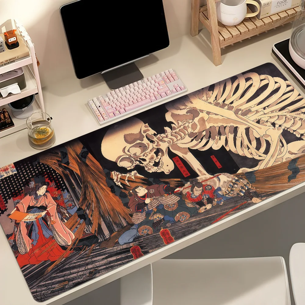 Skeleton S-Spectre Mouse Pad Non-slip Thickened MousePad Student Gaming Cushion Large Writing Lockedge Office