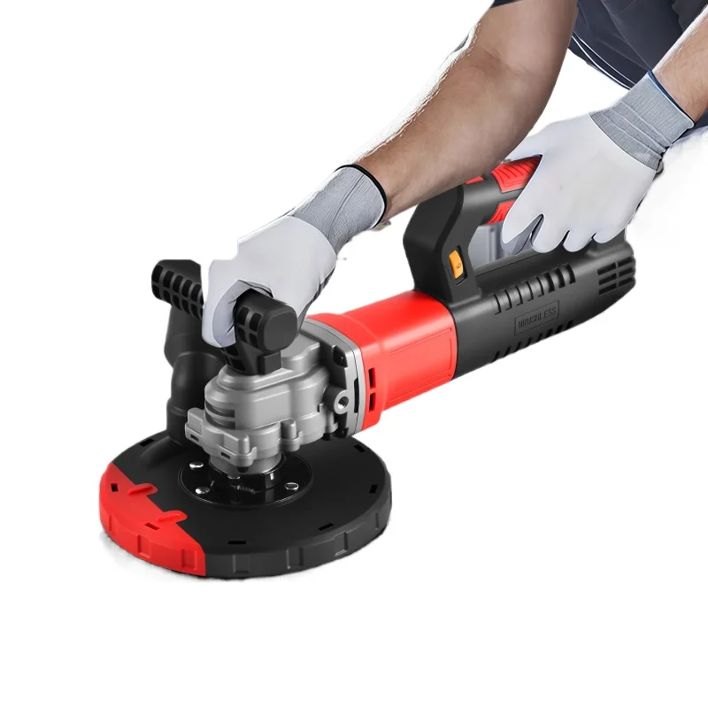 

Ручной подключаемый грубый строгальный станок, лопата, шпаклевка для кожи стен для полировки цементного бетона, пола, ручная шлифовальная машина