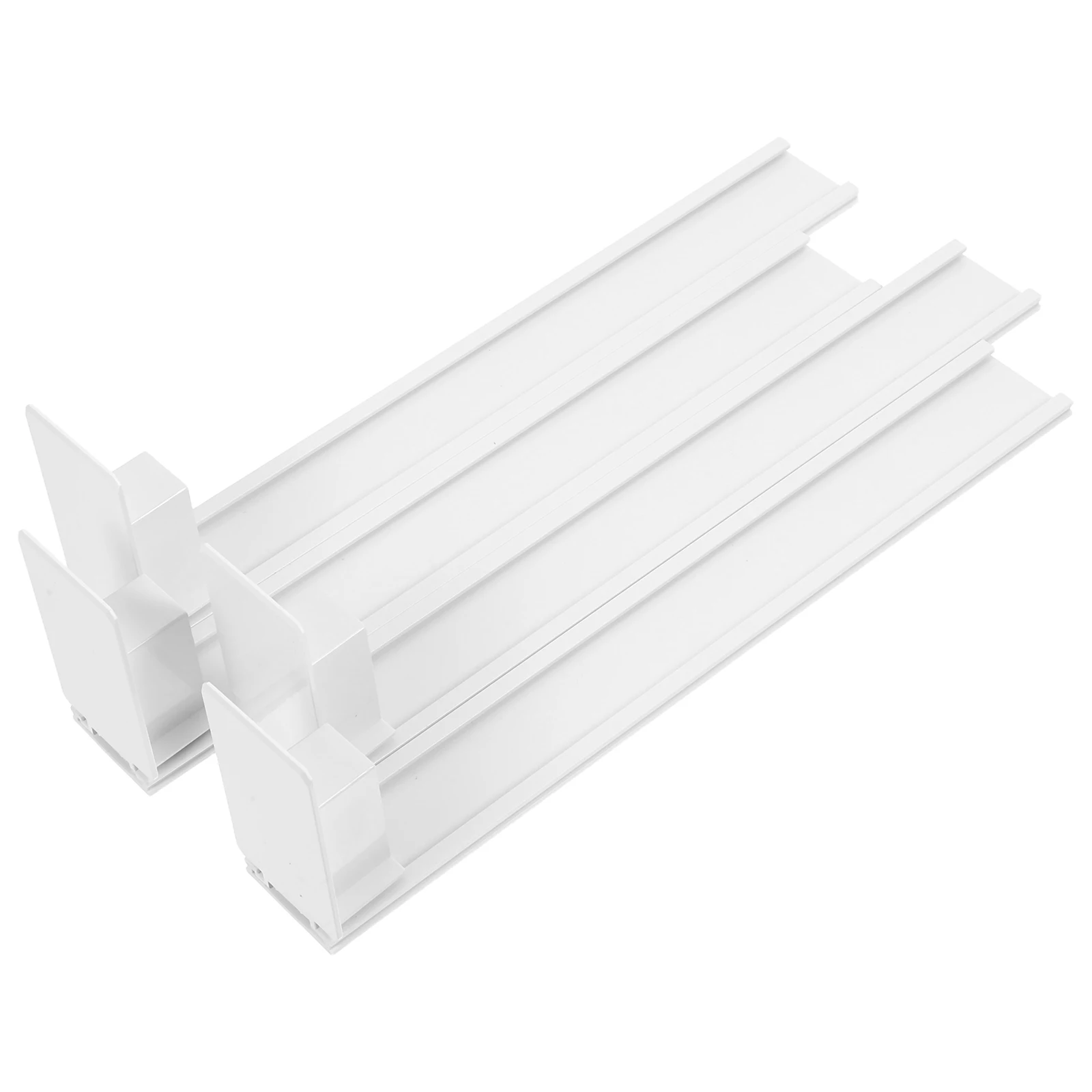 

Shelf Pusher Drink Dispenser Spring Loaded Organizer Automatic Plastic Machine Integrated Rail Design for Supermarkets