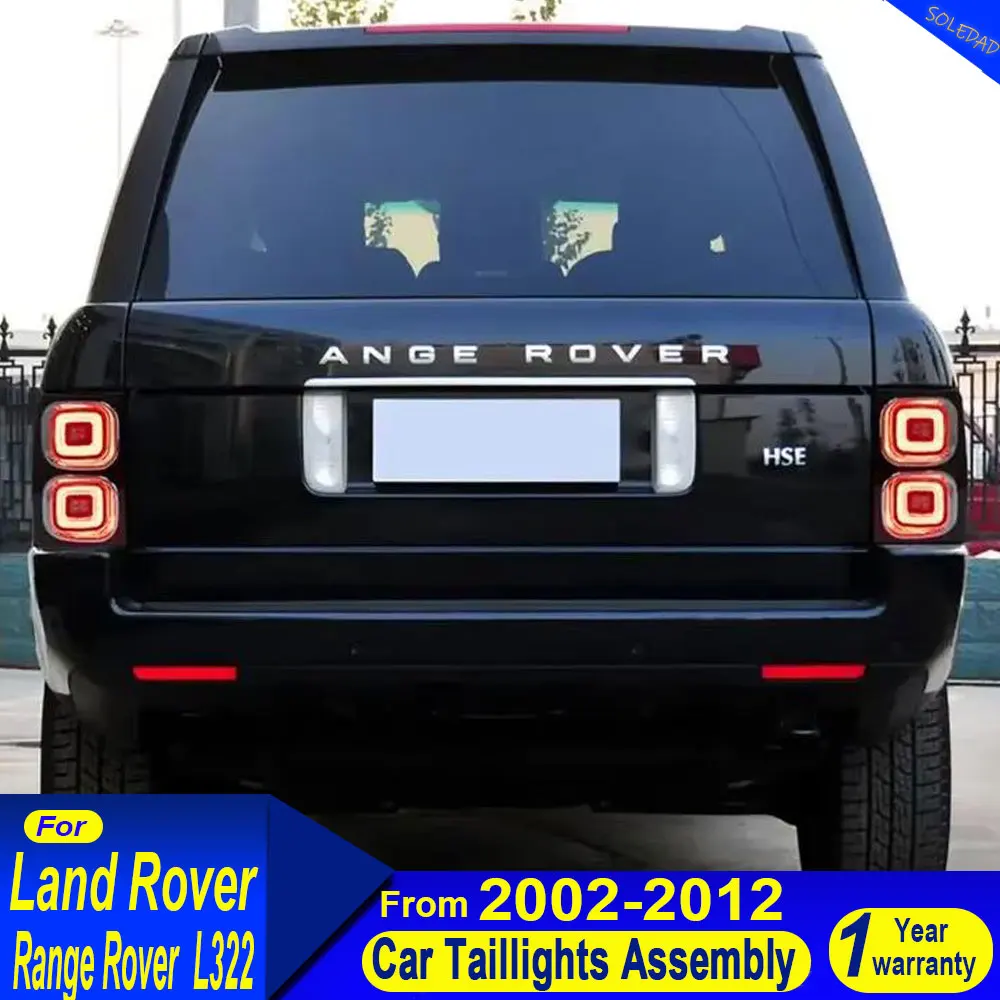 

Автомобильные задние фонари для Land Rover Range Rover L322 2002 2003-2012, новый стиль, полностью светодиодный динамический указатель поворота, задний фонарь в сборе