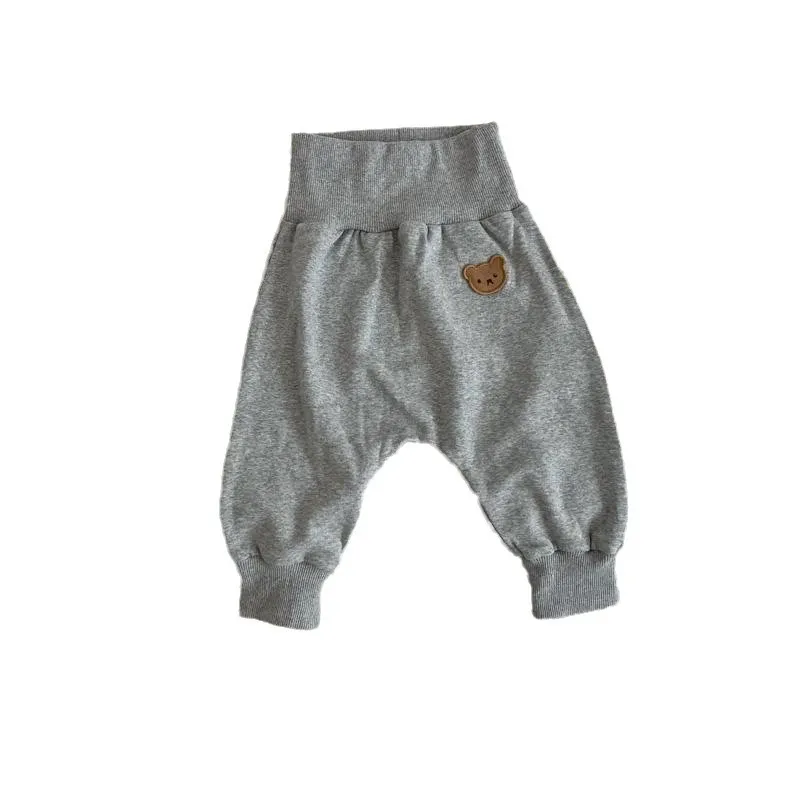 2026 Spring/Summer New Hot Selling High Waist Striped Cute Animal Pattern Children's Pants
