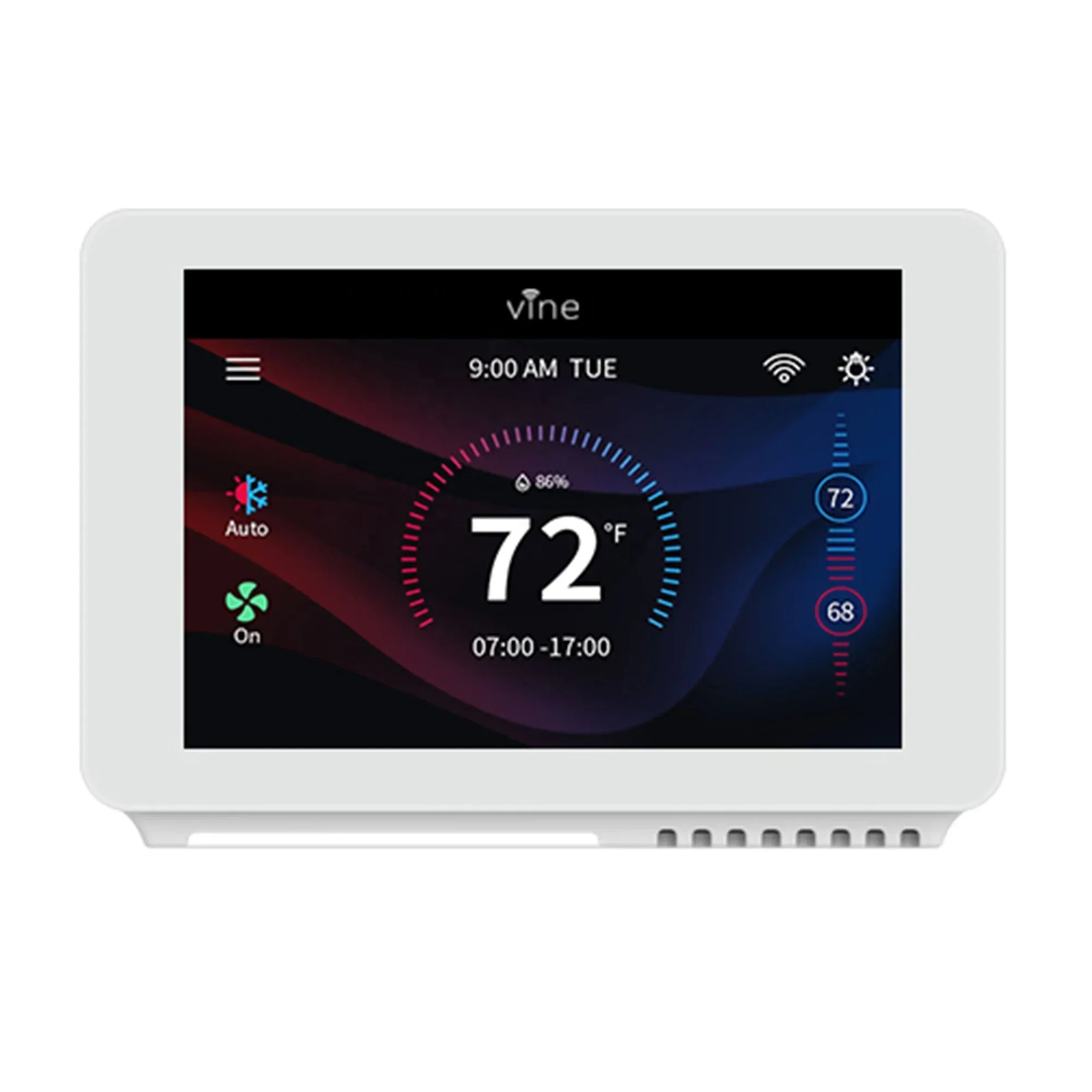 Hot-selling/Smart Thermostat TJ-919E Programmable HVAC Heat Pump Wifi Control Google Alexa Voice Control Heating and Cooling