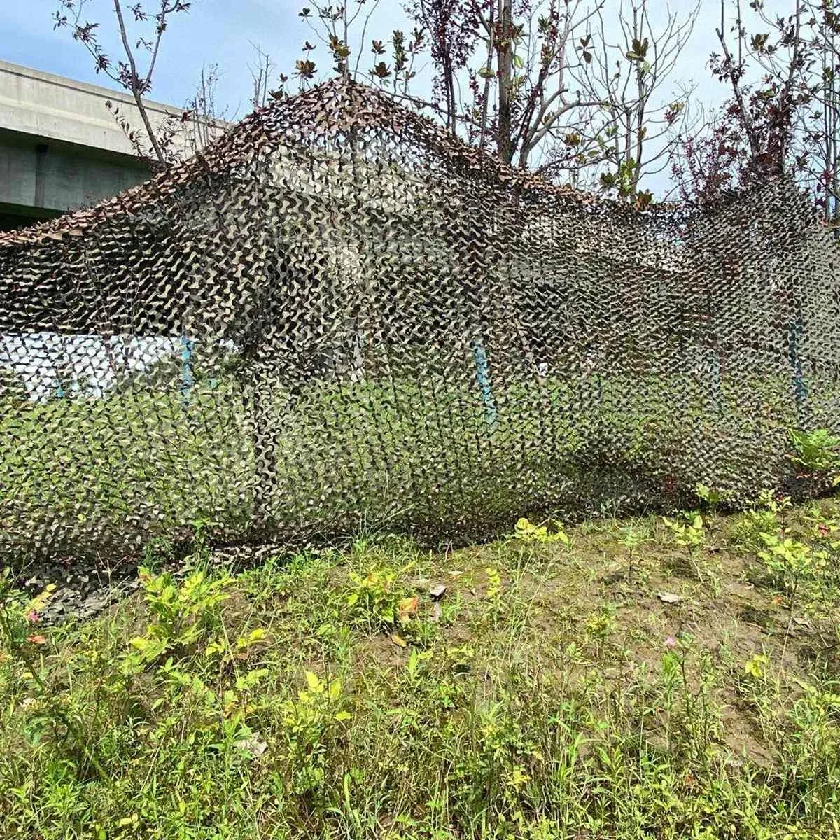 Camuflagem Outdoor Hiding Net, Camo Net, Camo Net, Tampa do carro, Pára-sol Tenda, Persianas Netting, Fotografia Militar, Selva Concea