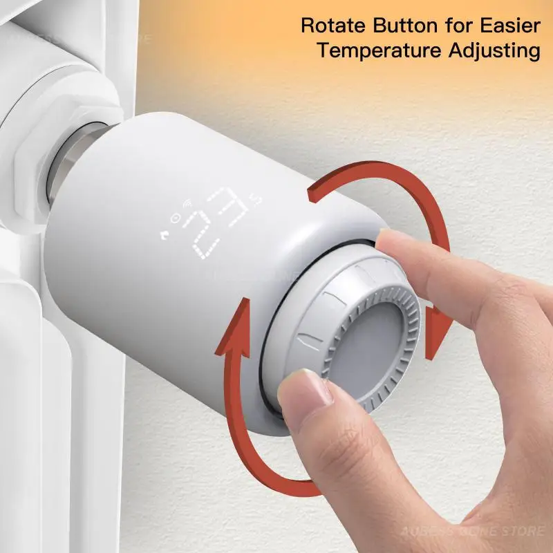 Wireless Temperature Controller Remote Wifi Thermostatic Radiator Tuya Smart Valve Actuators